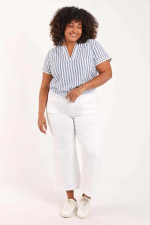 bootcut broek Plus Size - wit