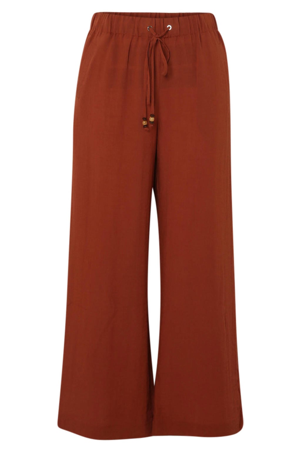 Paprika wide leg broek Plus Size - terra