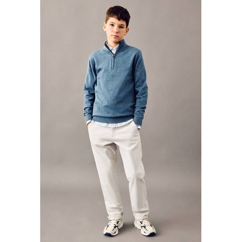 Mango Kids regular chino wit afbeelding