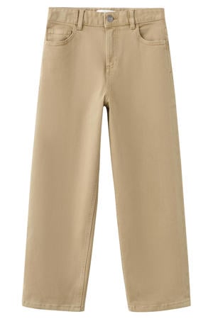 casual broek lichtbruin
