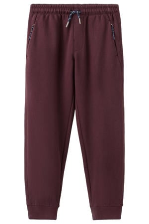 casual broek donkerrood