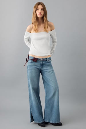 cropped top lichtgrijs