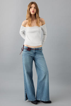 cropped top lichtgrijs