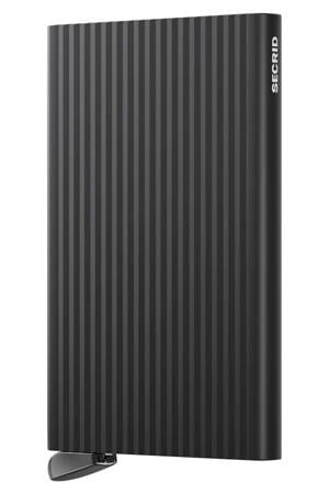 pasjeshouder Cardprotector Fluted zwart
