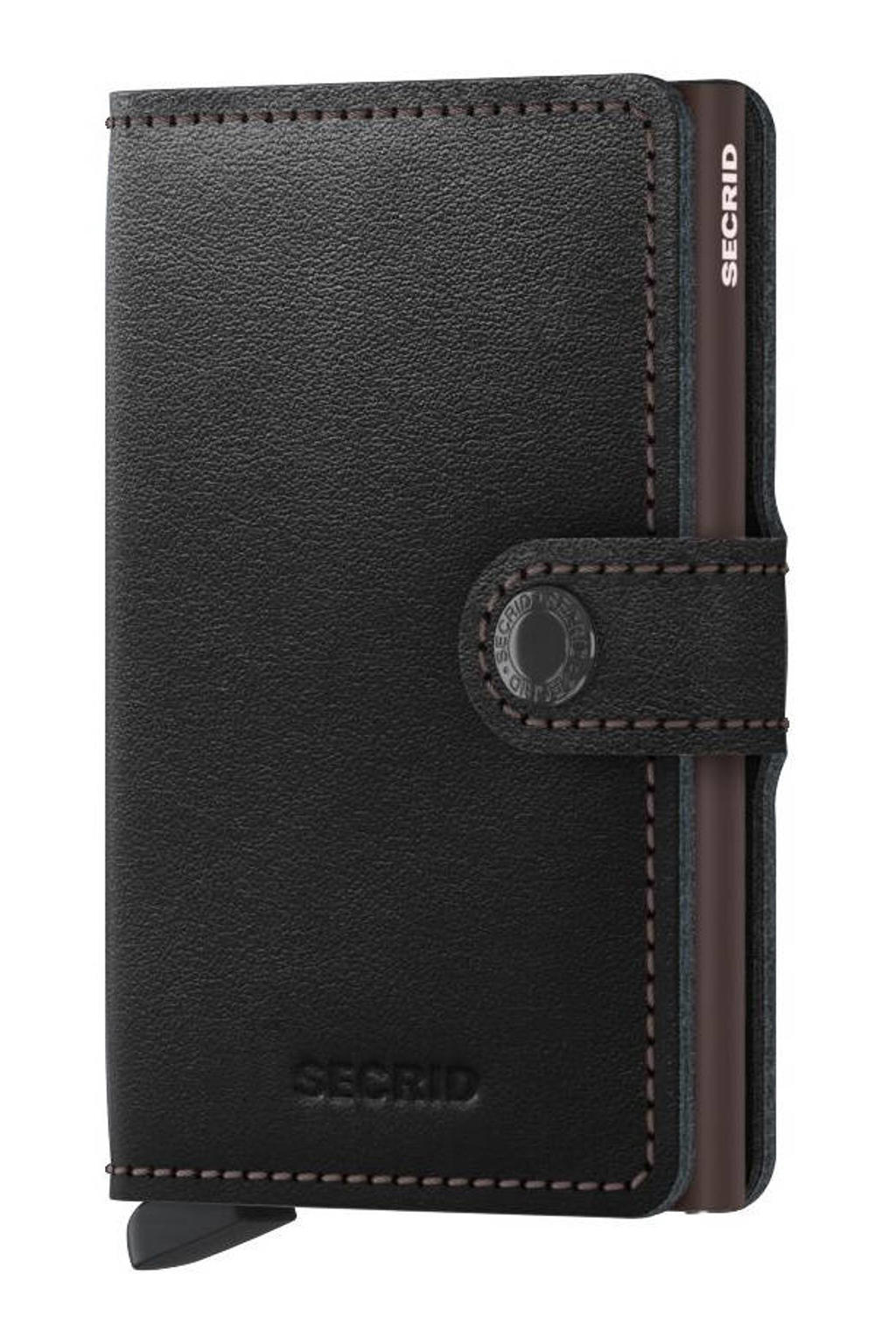 Secrid pasjeshouder Miniwallet zwart/bruin