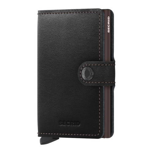 Secrid pasjeshouder Miniwallet zwart/bruin afbeelding