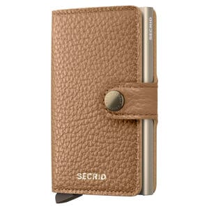 pasjeshouder Miniwallet Pebble beige