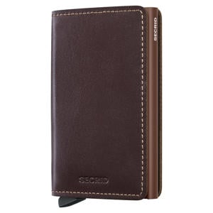 pasjeshouder Slimwallet Original donkerbruin