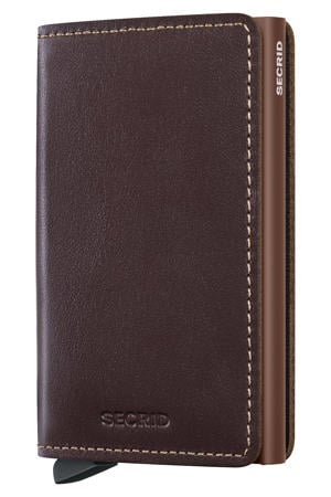 pasjeshouder Slimwallet Original donkerbruin