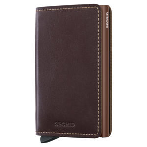 pasjeshouder Slimwallet Original donkerbruin