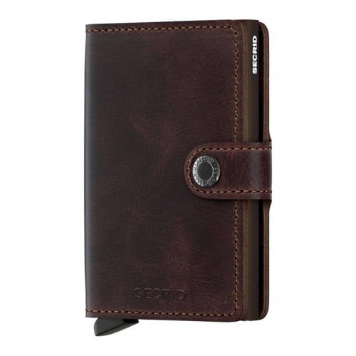 Secrid pasjeshouder Miniwallet Vintage donkerbruin afbeelding