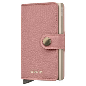 pasjeshouder Miniwallet Pebble roze