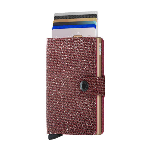 Secrid pasjeshouder Miniwallet Sparkle rood afbeelding