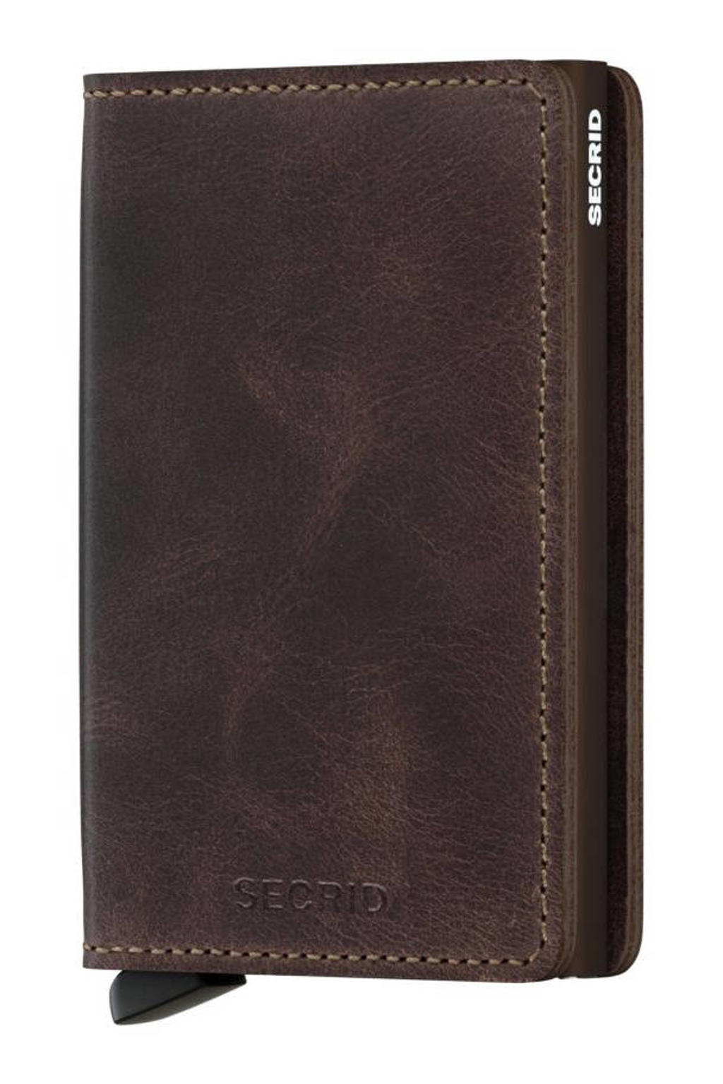 Secrid pasjeshouder Slimwallet Vintage donkerbruin