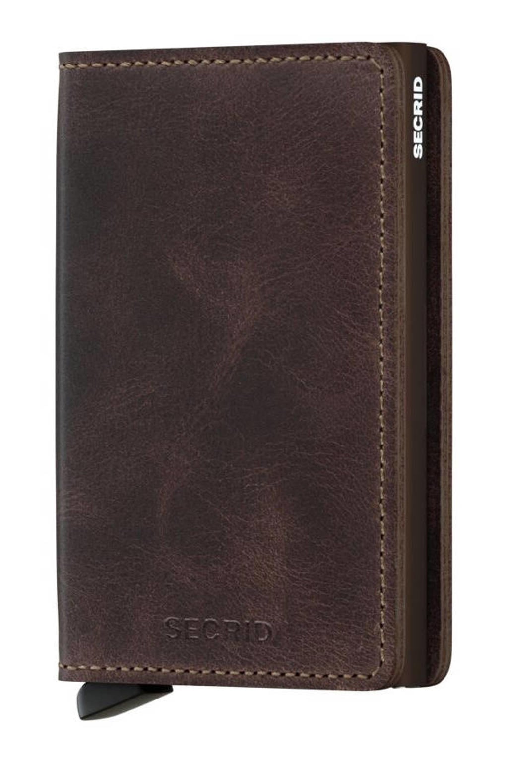 Secrid pasjeshouder Slimwallet Vintage donkerbruin