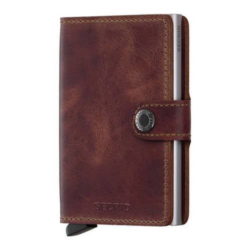 Secrid pasjeshouder Miniwallet Vintage bruin afbeelding