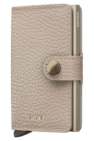 pasjeshouder Miniwallet Pebble zand