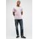 Butcher of Blue regular T-shirt met backprint lila