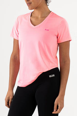 sportshirt Ines zalmrose
