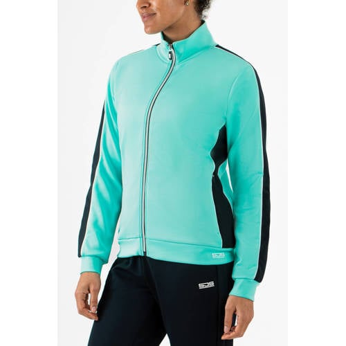 Sjeng Sports trainingsjack Francoise blauw afbeelding