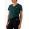 Sjeng Sports sportshirt Ines donkergroen