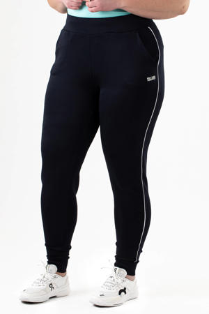 Plus Size trainingsbroek Kyrsten donkerblauw