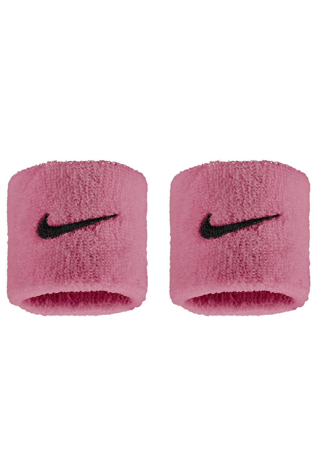 Nike polsbandjes - Swoosh oudroze (set van 2)