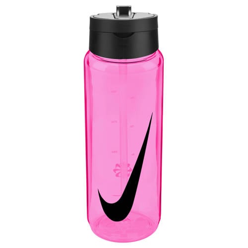 Nike sportbidon 710ml Recharge Straw roze afbeelding