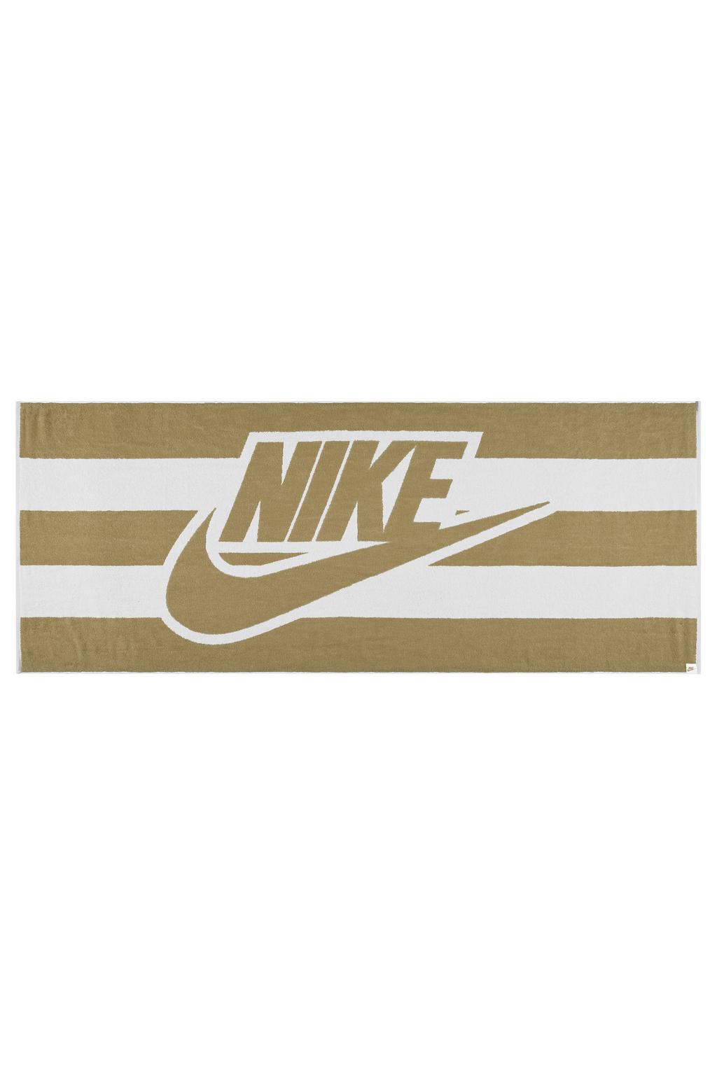 Nike sporthanddoek Club Pool Towel beige/wit