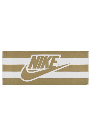sporthanddoek Club Pool Towel beige/wit