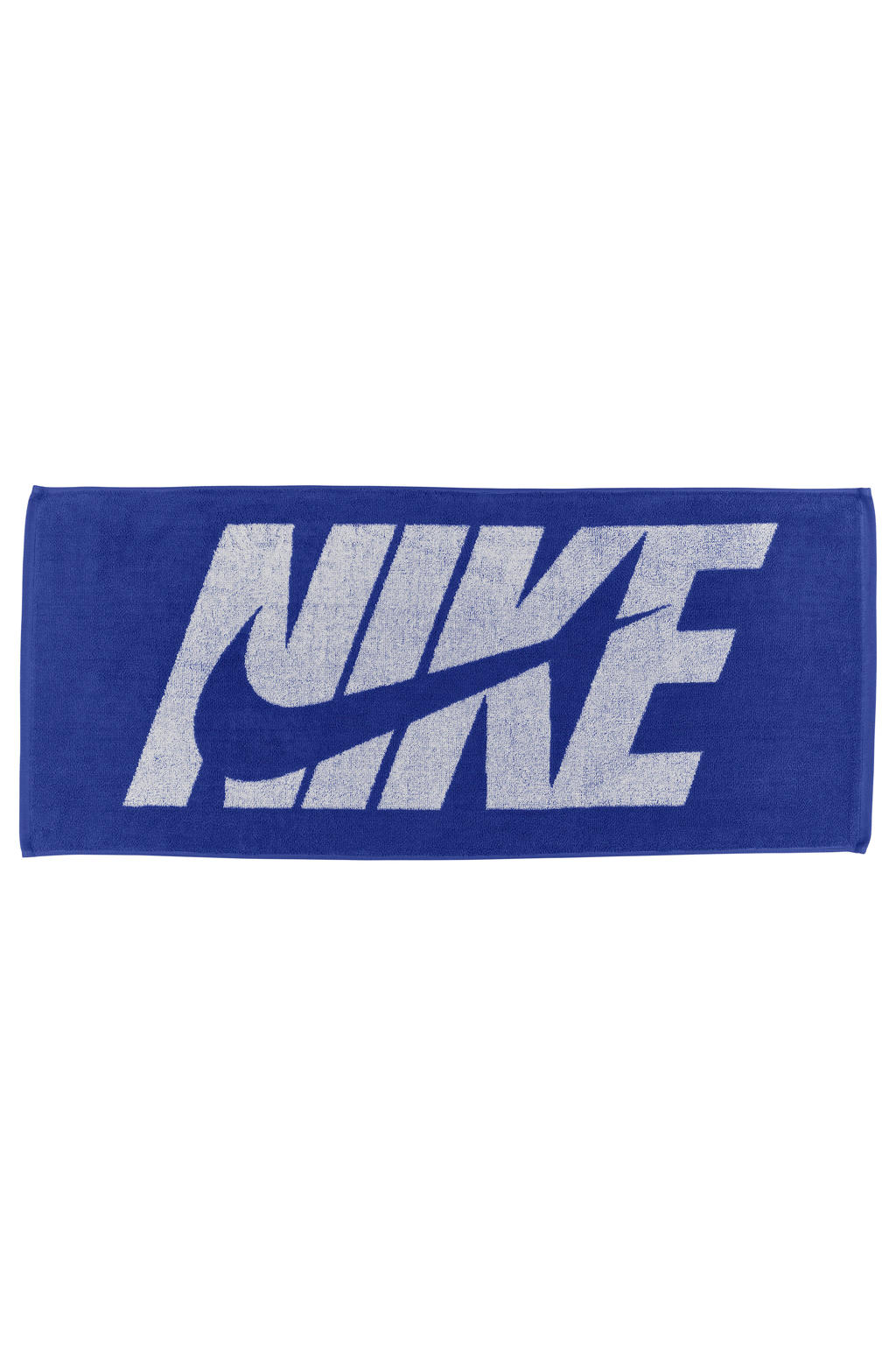 Nike sporthanddoek Jacquard Towel M kobaltblauw/wit