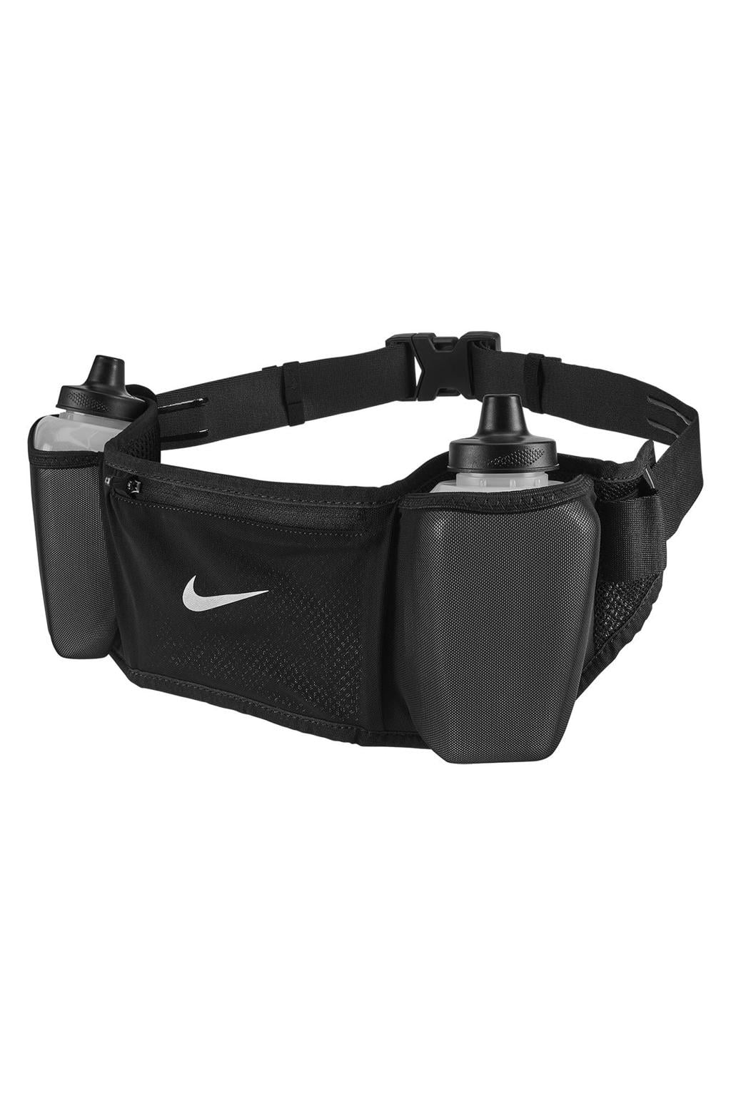 Nike heuptas met flesjes 2x355ml zwart