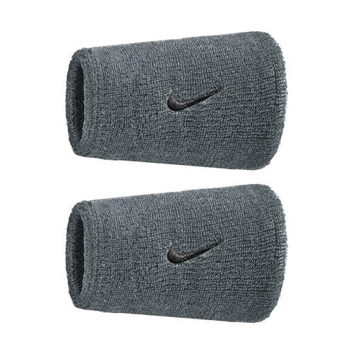 Nike polsbandjes Classic Doublewide - set van 2 grijs/zwart afbeelding