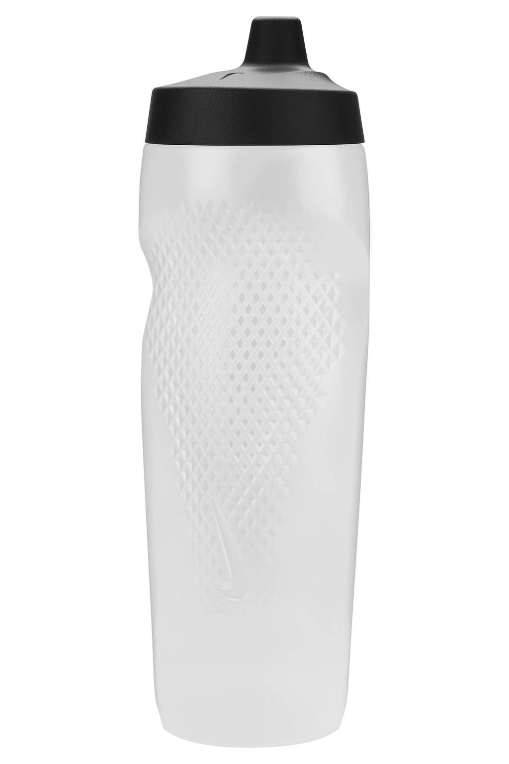 Nike bidon 760 ml doorzichtig wit/zwart