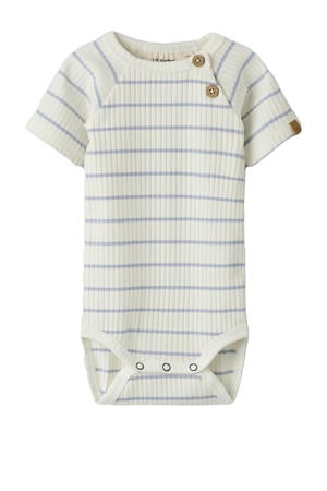 gestreepte romper wit