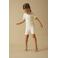 LIL' ATELIER MINI gebloemde T-shirt wit