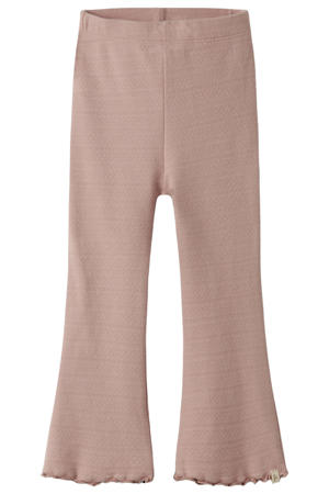 bootcut casual broek roze