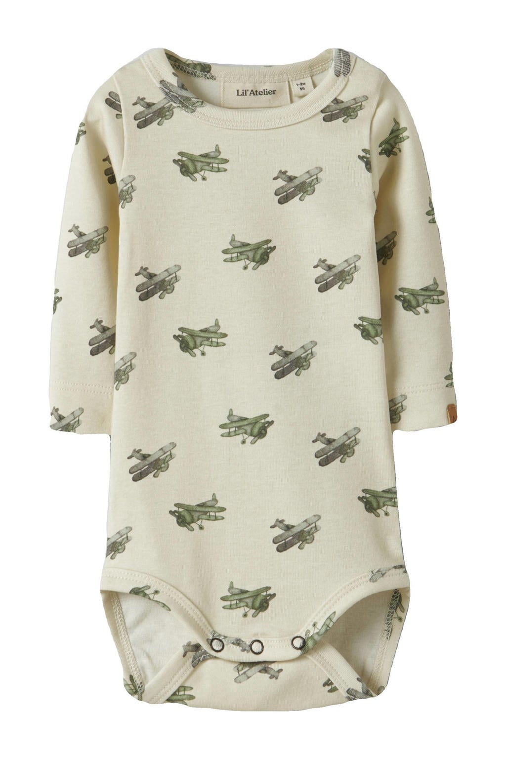 LIL' ATELIER BABY romper ecru