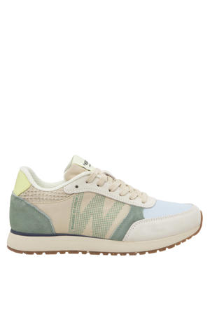 Ronja sneakers beige/groen