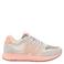 Woden Rigmor Open Mesh suède sneakers lichtroze
