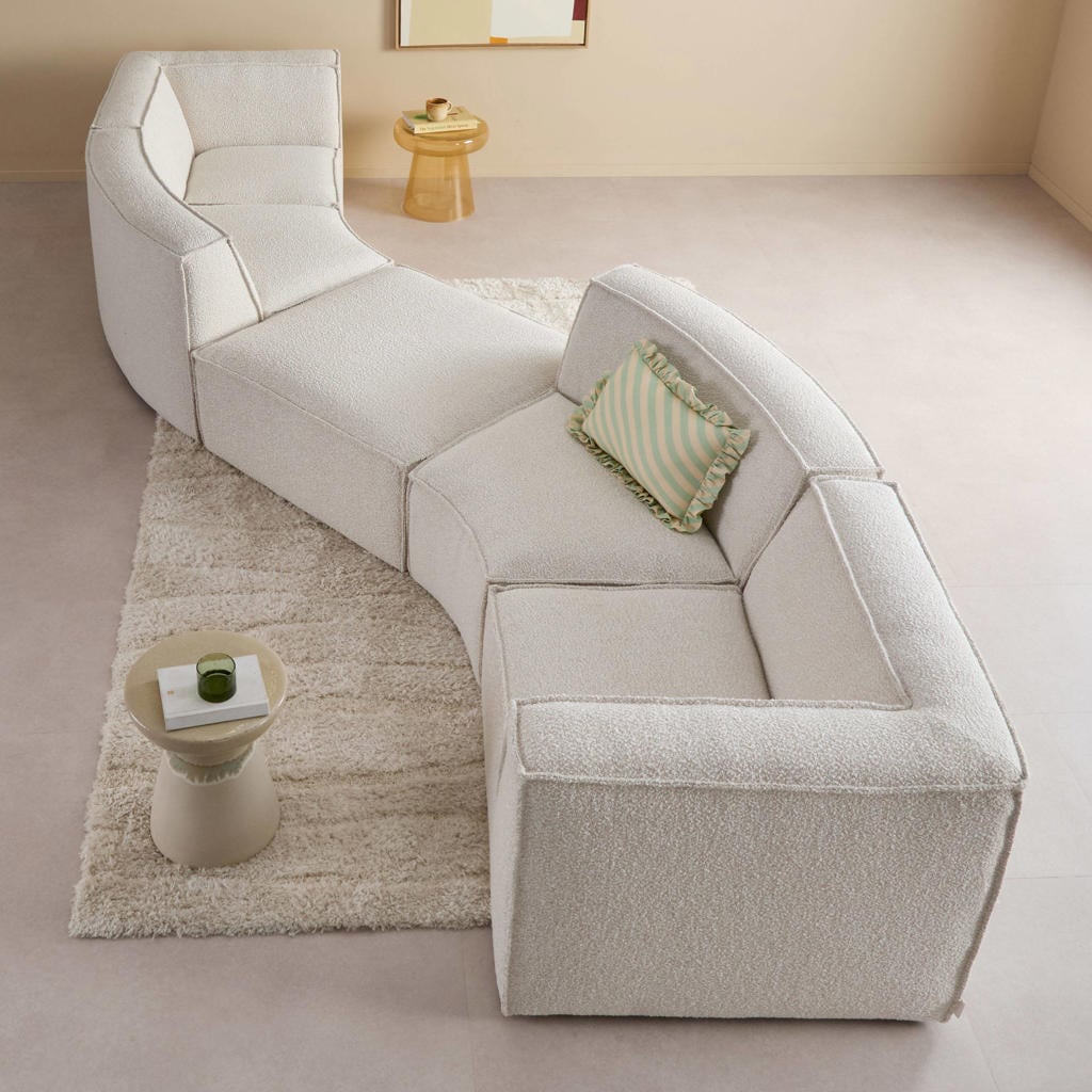 NOUS Living 4-zitsbank Newton - crème