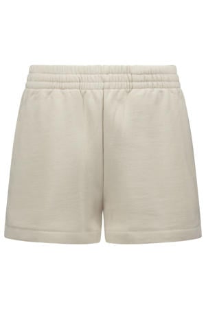 regular waist sweatshort beige