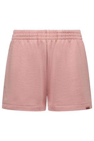 regular waist sweatshort lichtroze