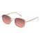 A.Kjaerbede zonnebril Hello goudkleurig/roze