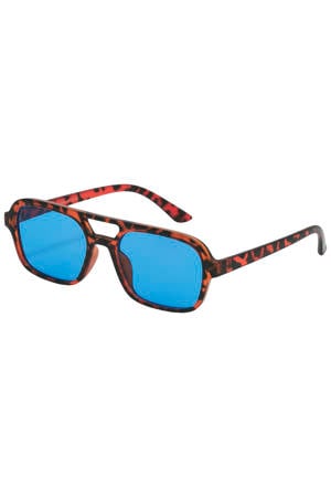 zonnebril met tortoise print JXMILANA bruin