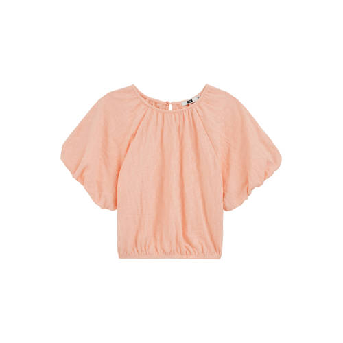 WE Fashion blousetop zalm afbeelding