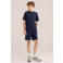 WE Fashion sweatshort donkerblauw