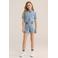 WE Fashion Blue Ridge Straight playsuit light blue denim