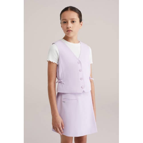 WE Fashion gilet lila afbeelding