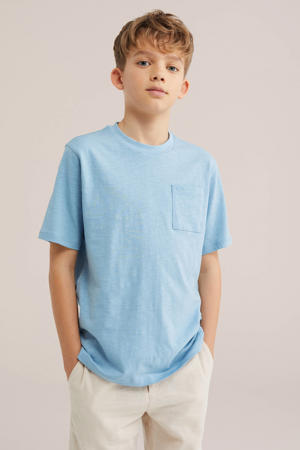 T-shirt lichtblauw